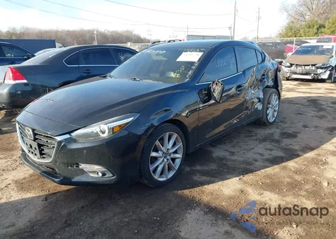 2017 Mazda Mazda3 Grand Touring z USA, uszkodzony, nr VIN JM1BN1W32H1140803